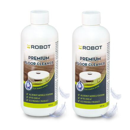 4Robot Reinigungsmittel für Staubsaugerroboter - Pure essence 2x500ml