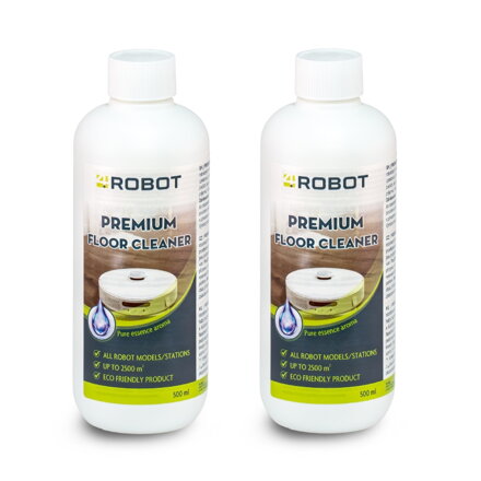 4Robot Reinigungsmittel für Staubsaugerroboter - Pure essence 2x500ml