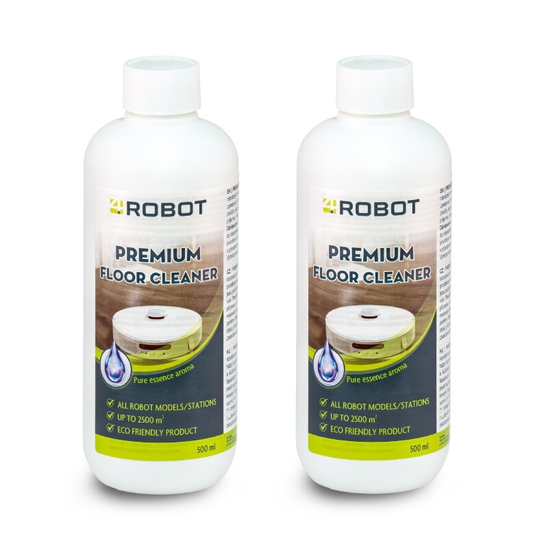 4Robot Reinigungsmittel für Staubsaugerroboter - Pure essence 2x500ml 4Robot Reinigungsmittel für Staubsaugerroboter - Pure essence 2x500ml