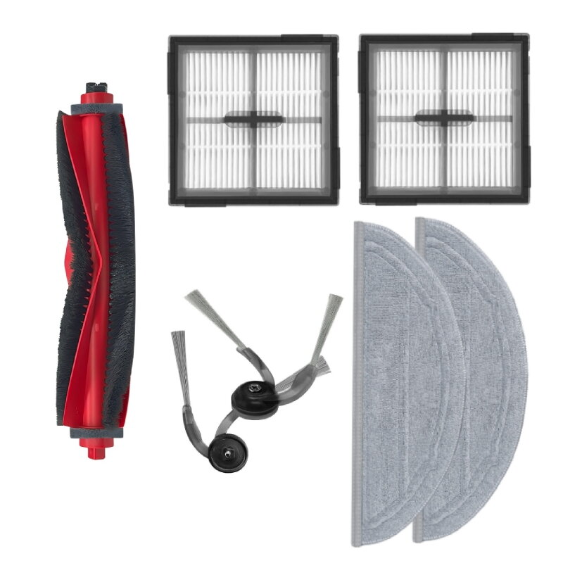 Zubehör-Set für Roborock Q10-VF/VF+/V/V+/S5/S5+-Ersatzbürsten und Filter