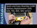 iRobot Roomba Akku 500 600 700 800 900 Ni-MH 3.0Ah